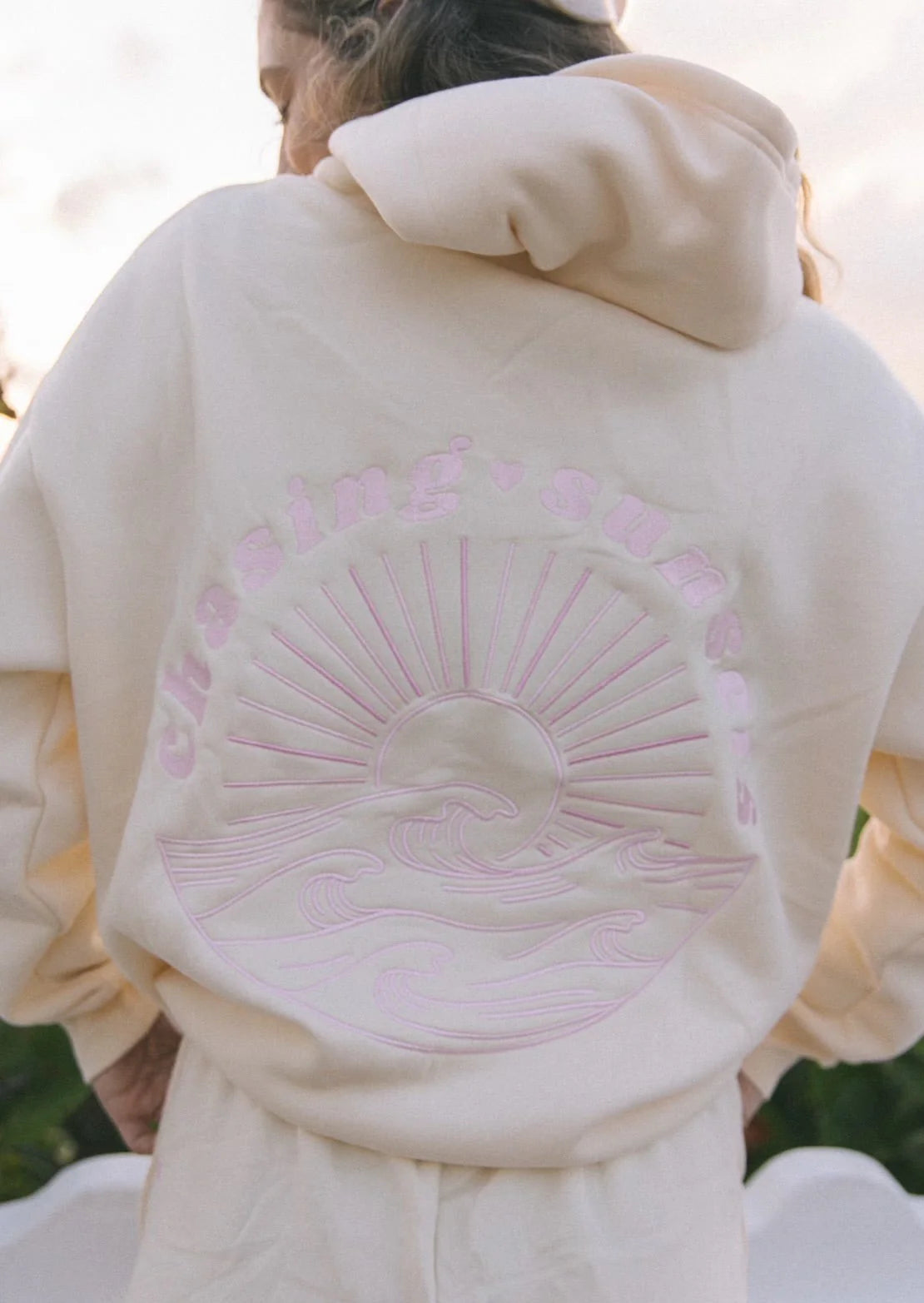 SUNSET WAVES HOODIE