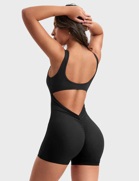 Sculpt Evolve V- Back Romper